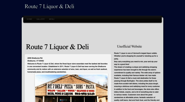 rt7liquoranddeli.com