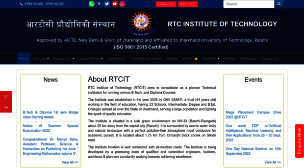 rtcit.ac.in