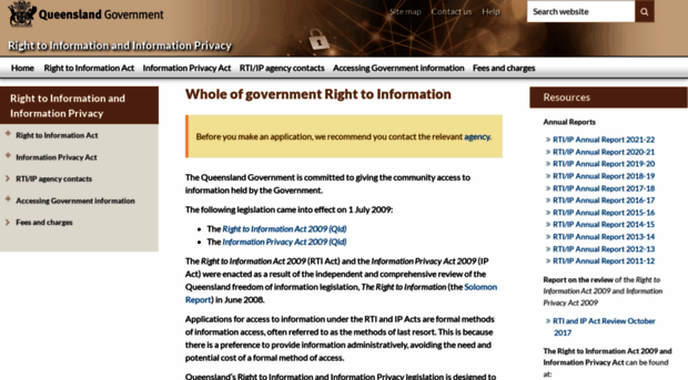 rti.qld.gov.au