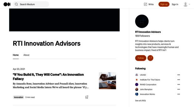 rtiinnovationadvisors.medium.com