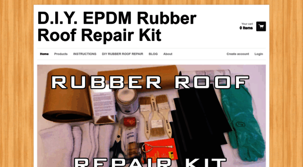 rubberroofrepairkit.com