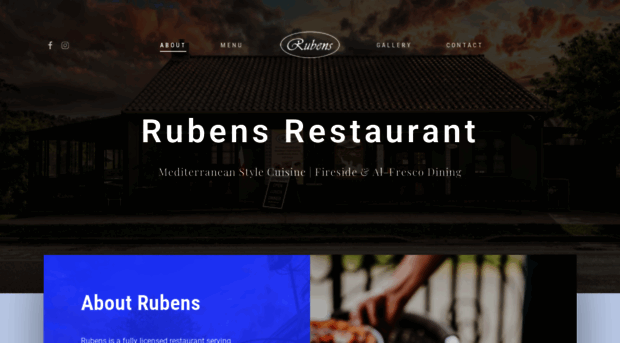 rubensrestaurant.com