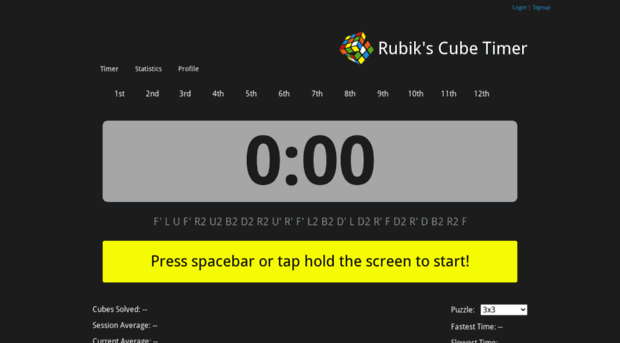 rubikscubetimer.com