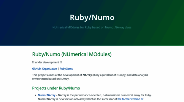 ruby-numo.github.io