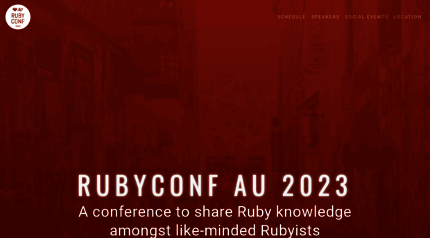 rubyconf.org.au