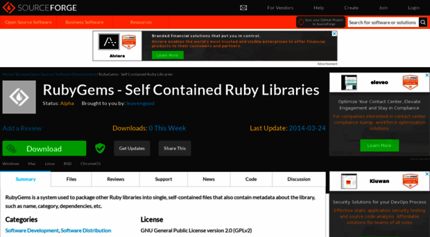 rubygems.sourceforge.net