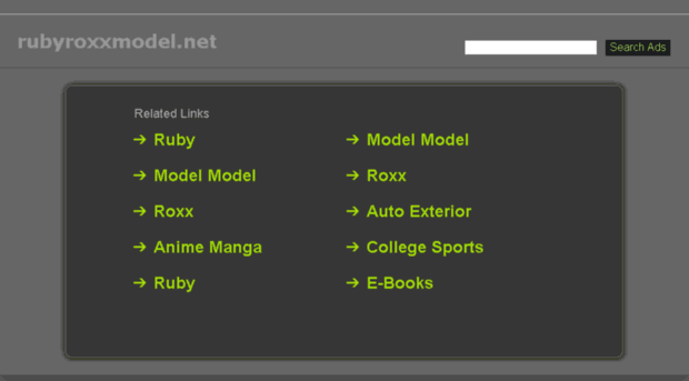 rubyroxxmodel.net