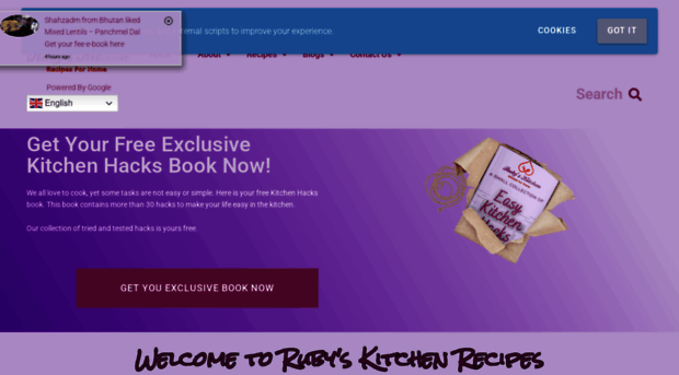rubyskitchenrecipes.uk