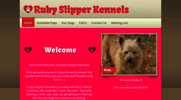 rubyslipperkennels.com