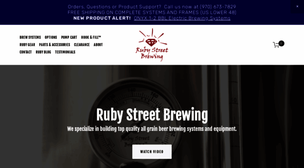 rubystreetbrewing.com