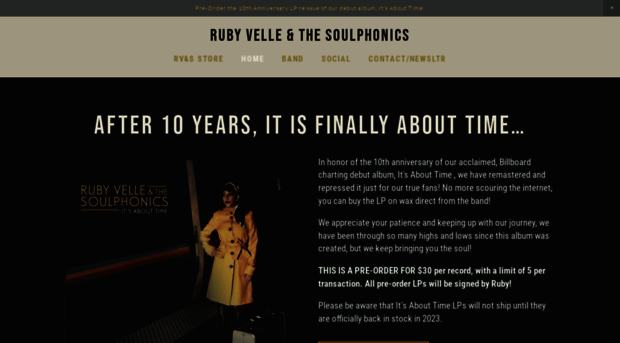 rubyvelleandthesoulphonics.com