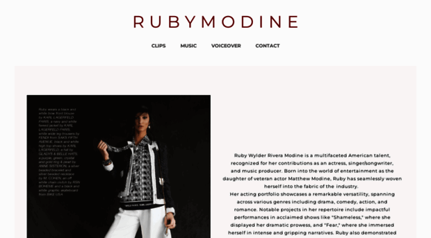 rubywyldermodine.com