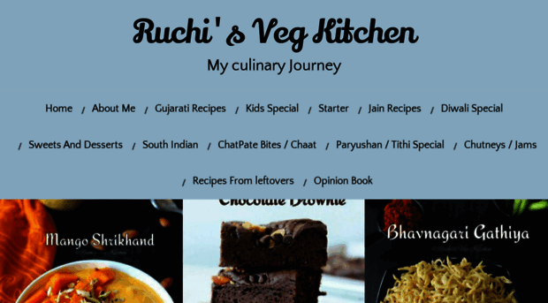 ruchisvegkitchen.com