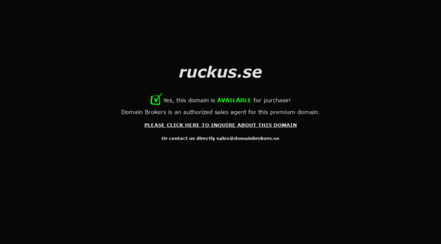 ruckus.se