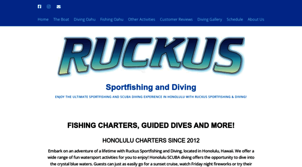 ruckusfishinganddiving.com