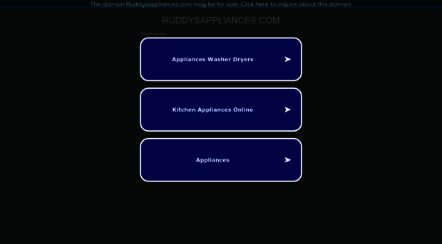 ruddysappliances.com