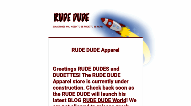 rudedudeapparel.com