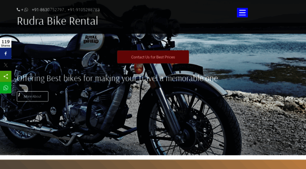 rudrabikerental.com