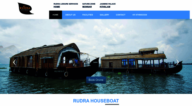 rudrahouseboats.com
