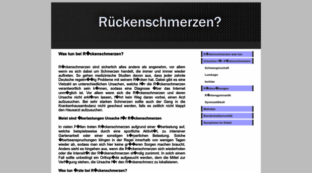 rueckenschmerzenwastun.com