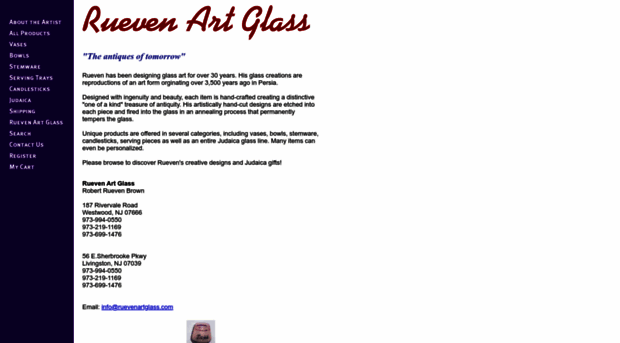 ruevenartglass.com