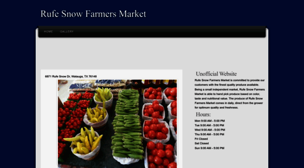 rufesnowmarket.com