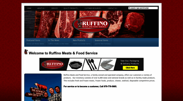 ruffinomeats.com