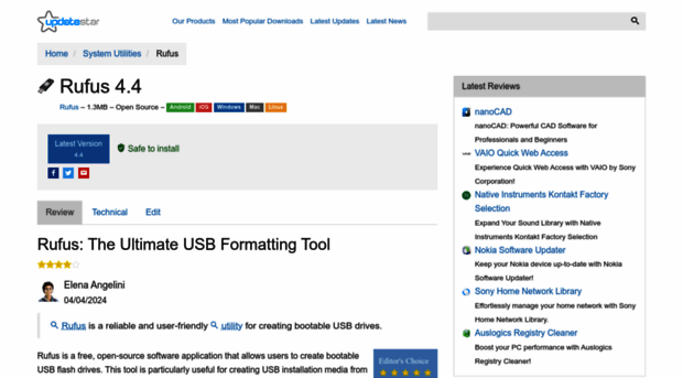 rufus.updatestar.com