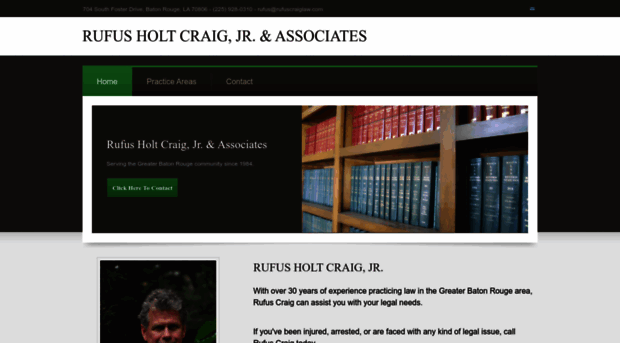 rufuscraiglaw.com