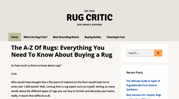 rugcritic.com