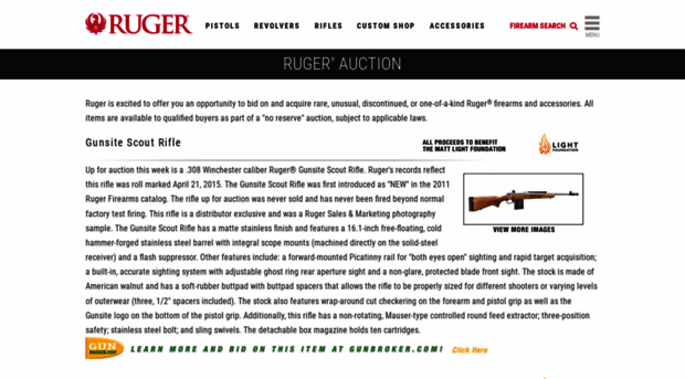 rugerauction.com