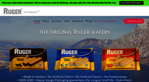 rugerwafers.com