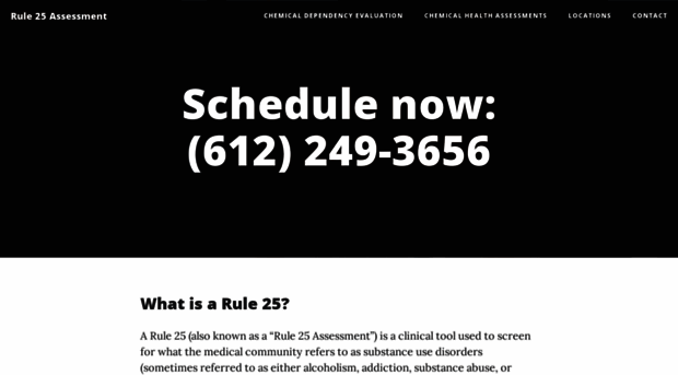 rule25assessment.com