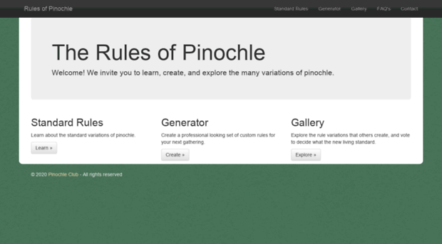 rulesofpinochle.com