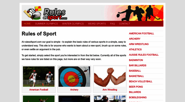 rulesofsport.com