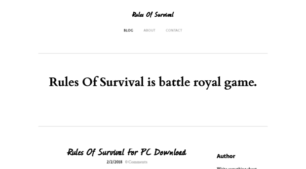 rulesofsurvivalblog.weebly.com