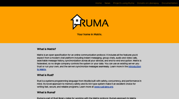 ruma.io