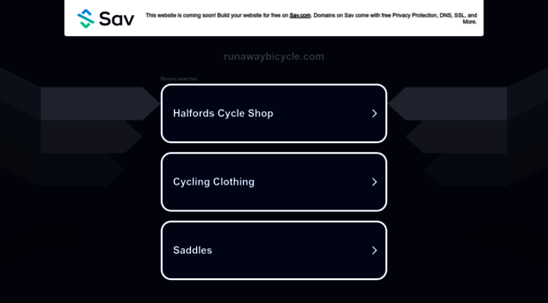 runawaybicycle.com