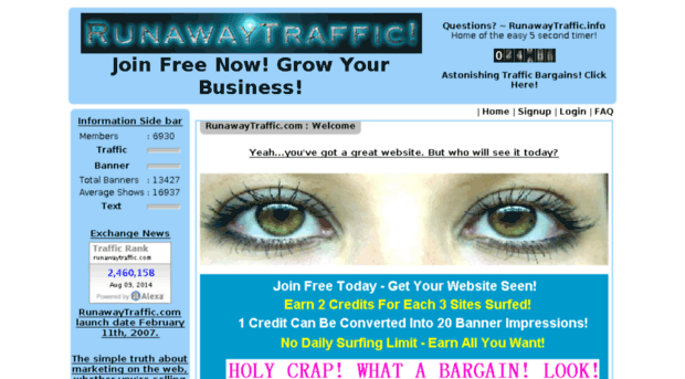 runawaytraffic.com