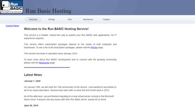 runbasichosting.com