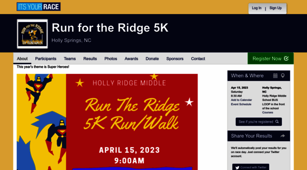 runfortheridge5k.itsyourrace.com