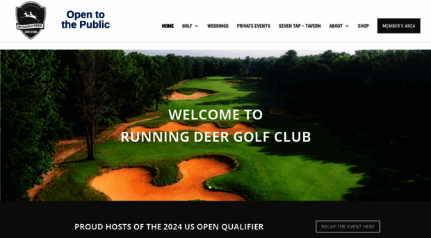 runningdeergolfclub.com