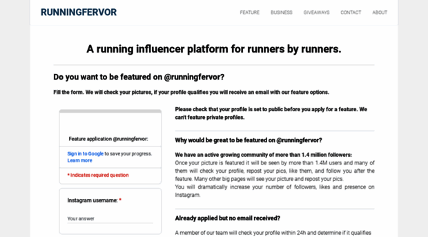 runningfervor.com