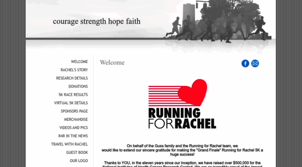 runningforrachel.myevent.com