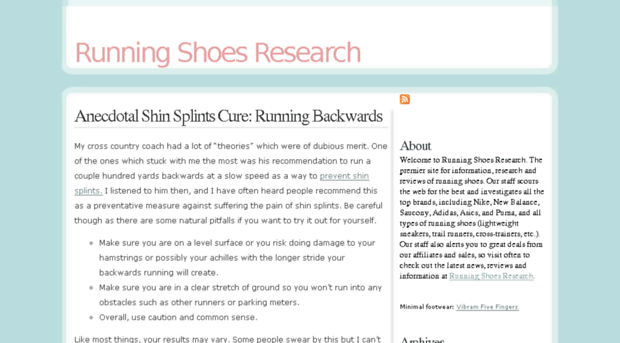 runningshoesresearch.com