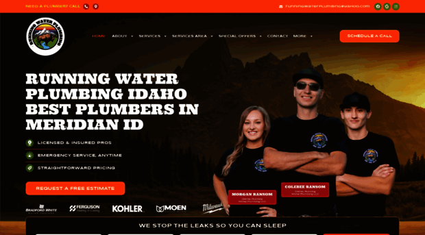 runningwaterplumbingidaho.com