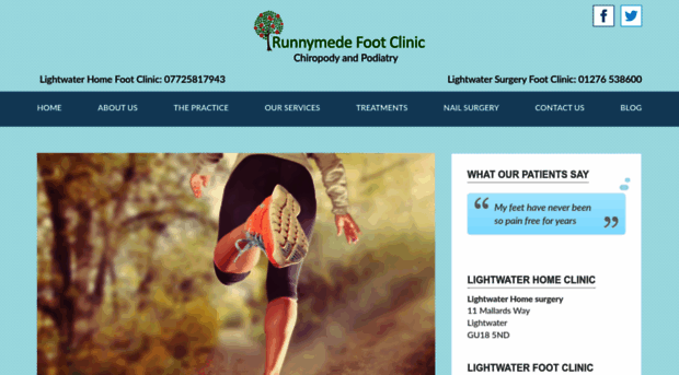 runnymedefootclinic.com