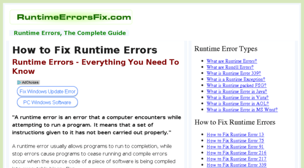 runtimeerrorsfix.com