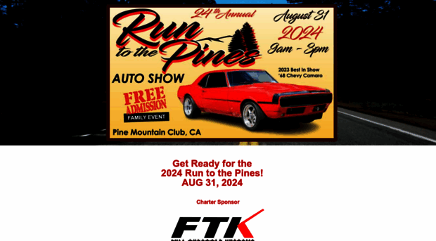 runtothepinesautoshow.com