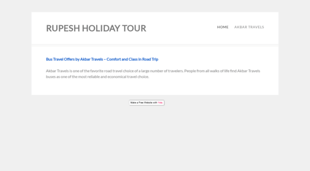 rupeshholidaytour.yolasite.com